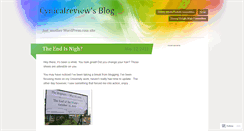 Desktop Screenshot of cynicalreview.wordpress.com