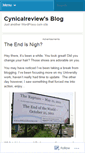 Mobile Screenshot of cynicalreview.wordpress.com