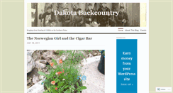 Desktop Screenshot of dakotabackcountry.wordpress.com