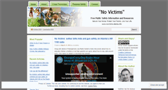 Desktop Screenshot of novictims.wordpress.com