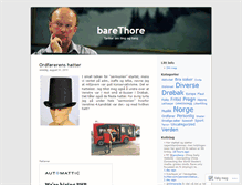 Tablet Screenshot of barethore.wordpress.com
