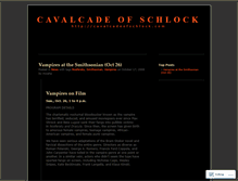 Tablet Screenshot of cavalcadeofschlock.wordpress.com