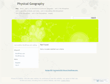 Tablet Screenshot of crescentschoolgeography.wordpress.com