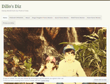 Tablet Screenshot of dillosdiz.wordpress.com