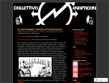 Tablet Screenshot of collanopticon.wordpress.com