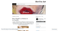 Desktop Screenshot of hotforart.wordpress.com