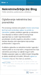 Mobile Screenshot of nekretninesrbije.wordpress.com