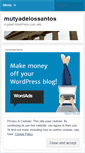 Mobile Screenshot of mutyadelossantos.wordpress.com