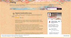 Desktop Screenshot of jiiblogi.wordpress.com