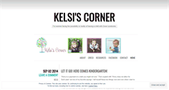 Desktop Screenshot of kelsicorner.wordpress.com