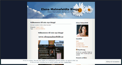 Desktop Screenshot of elenamalmefeldt.wordpress.com