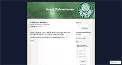 Desktop Screenshot of amorpalmeirense.wordpress.com