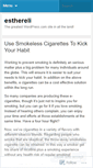 Mobile Screenshot of esthereli.wordpress.com