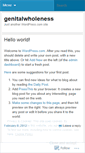 Mobile Screenshot of genitalwholeness.wordpress.com
