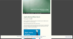 Desktop Screenshot of macbookairhinge.wordpress.com