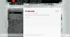 Desktop Screenshot of panfucheatsnglitches.wordpress.com
