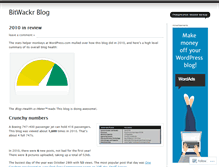 Tablet Screenshot of bitwackr.wordpress.com