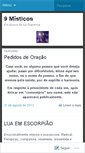Mobile Screenshot of 9misticos.wordpress.com