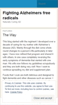 Mobile Screenshot of fightingfreeradicalz.wordpress.com