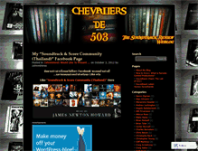 Tablet Screenshot of chevaliersde503.wordpress.com