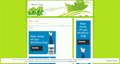 Desktop Screenshot of obech.wordpress.com