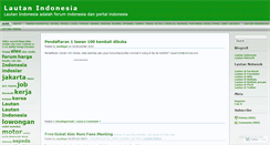 Desktop Screenshot of indonesiaocean.wordpress.com