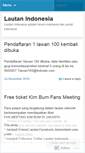 Mobile Screenshot of indonesiaocean.wordpress.com