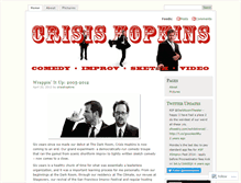 Tablet Screenshot of crisishopkins.wordpress.com