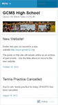 Mobile Screenshot of gcmshighschool.wordpress.com