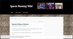 Desktop Screenshot of laurenrunningwild.wordpress.com