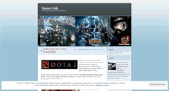 Desktop Screenshot of gamersholicsite.wordpress.com