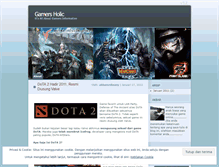 Tablet Screenshot of gamersholicsite.wordpress.com