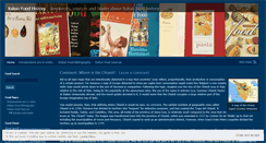 Desktop Screenshot of foodinitaly.wordpress.com