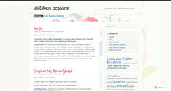 Desktop Screenshot of erkenbosalma.wordpress.com