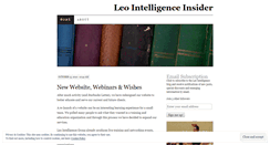 Desktop Screenshot of leointelligence.wordpress.com