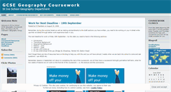 Desktop Screenshot of geobytescoursework.wordpress.com