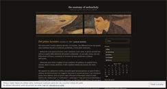 Desktop Screenshot of onmelancholy.wordpress.com