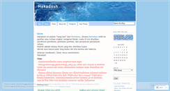 Desktop Screenshot of hakadosh.wordpress.com