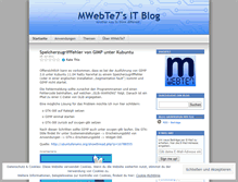 Tablet Screenshot of mwebte7.wordpress.com