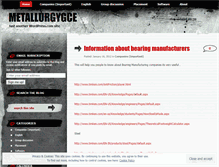 Tablet Screenshot of metallurgygce.wordpress.com