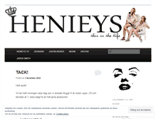 Tablet Screenshot of henieys.wordpress.com