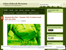 Tablet Screenshot of jalandakwahbersama.wordpress.com