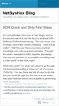 Mobile Screenshot of netsyshax.wordpress.com