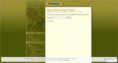 Desktop Screenshot of pioden.wordpress.com