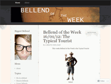 Tablet Screenshot of bellendoftheweek.wordpress.com