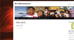 Desktop Screenshot of ajmadadventures.wordpress.com