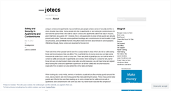 Desktop Screenshot of jotecs.wordpress.com