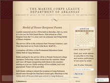Tablet Screenshot of mcleague.wordpress.com