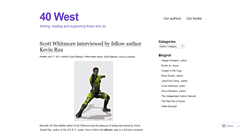 Desktop Screenshot of 40west.wordpress.com