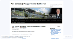 Desktop Screenshot of parccentroscondo.wordpress.com